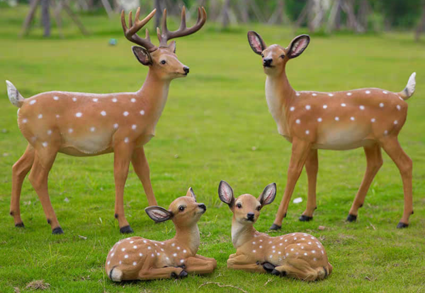 ĐIÊU KHẮC VÀ THI CÔNG TƯỢNG THÚ - môi trường xanh