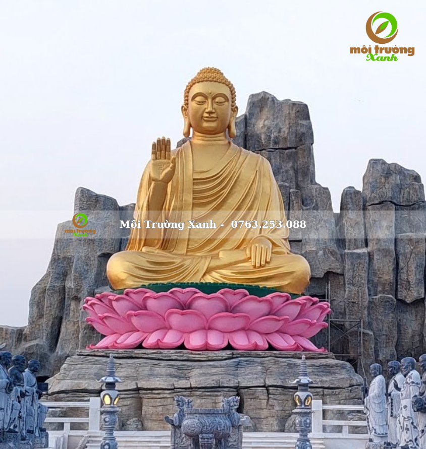 TƯỢNG PHẬT THÍCH CA - môi trường xanh