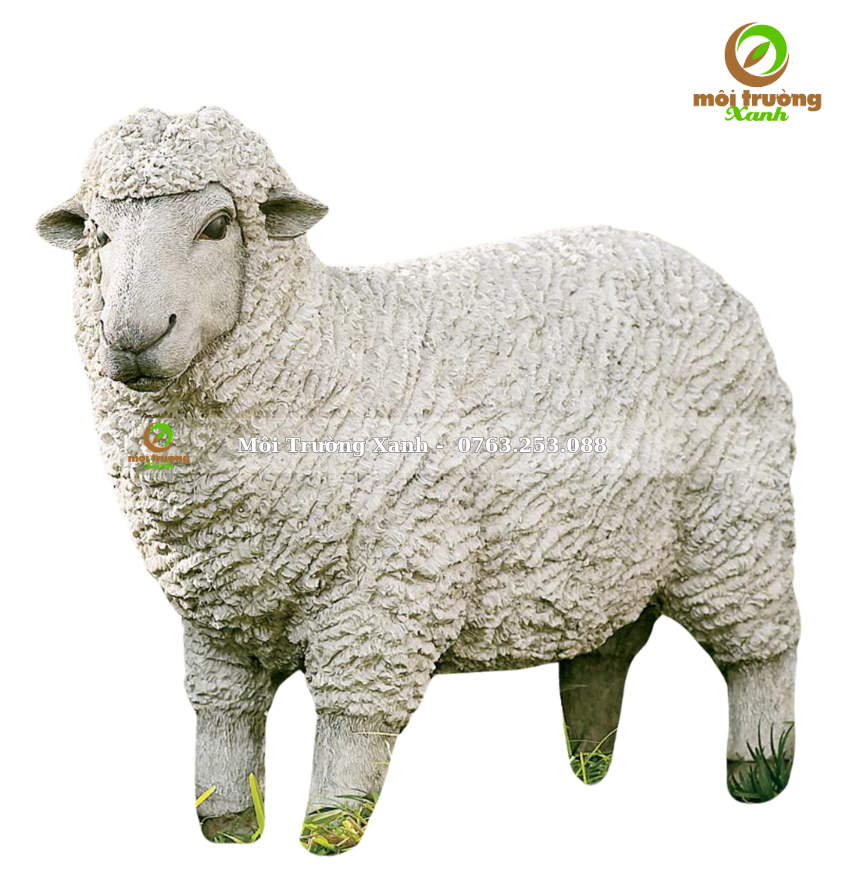 TƯỢNG CỪU - môi trường xanh