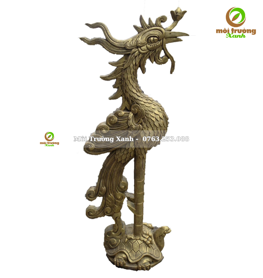 TƯỢNG HẠC THỜ - môi trường xanh