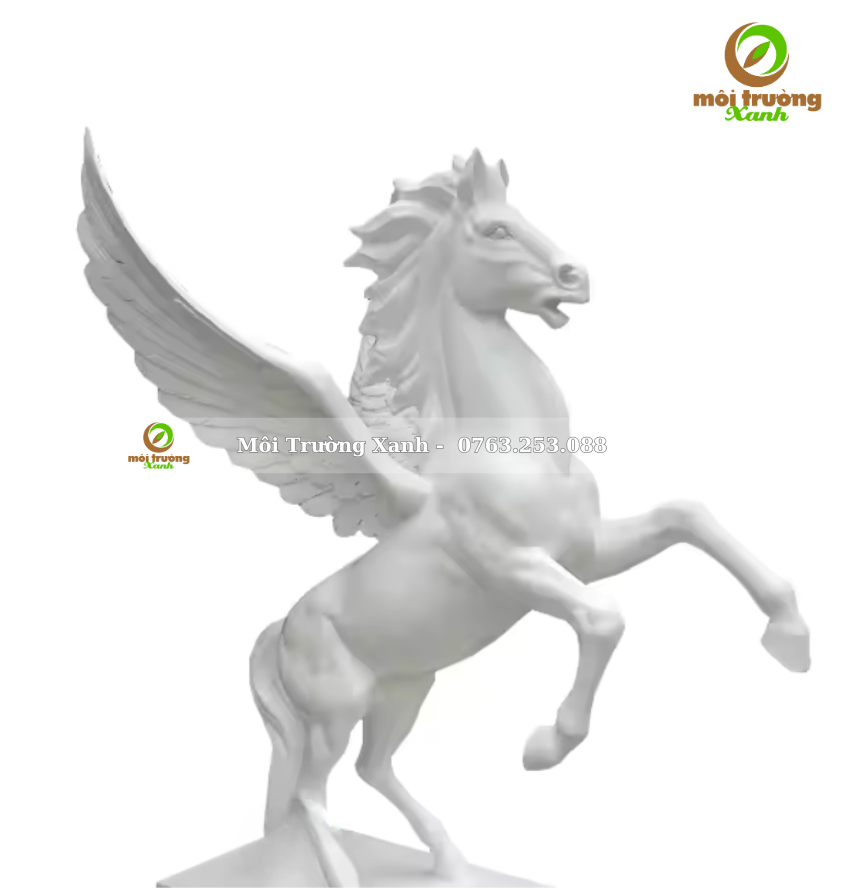 TƯỢNG NGỰA BAY - môi trường xanh