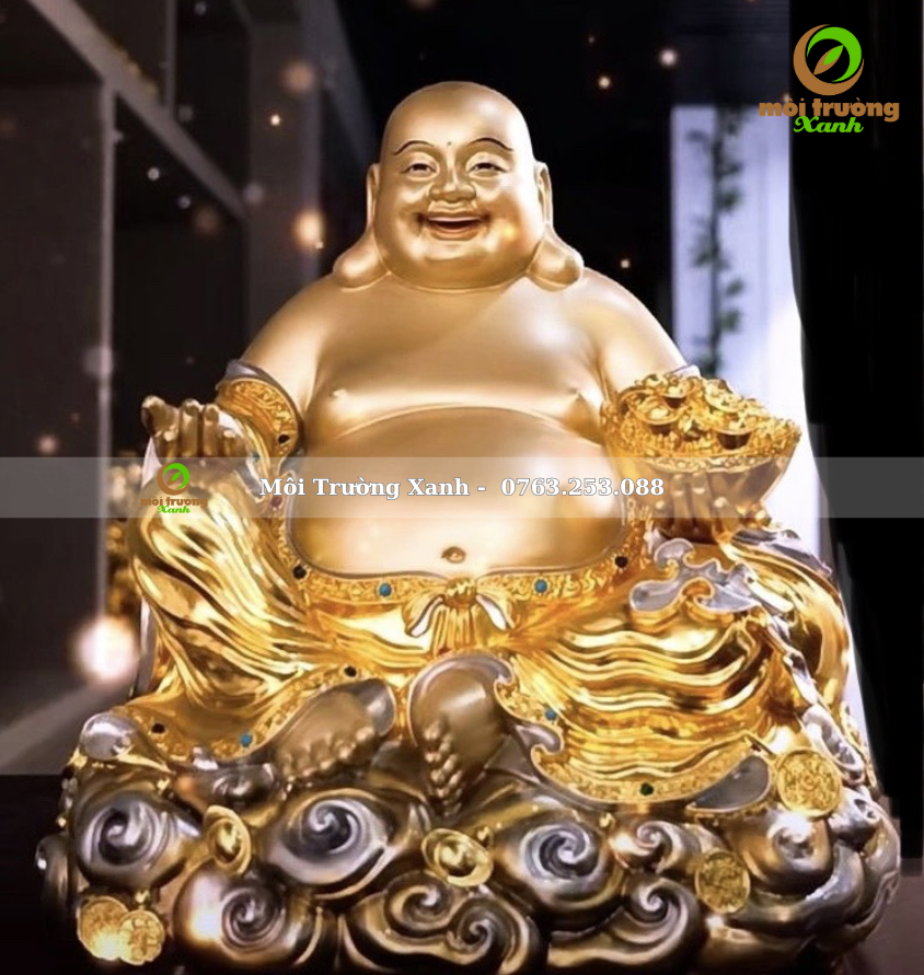 TƯỢNG PHẬT DI LẶC - môi trường xanh