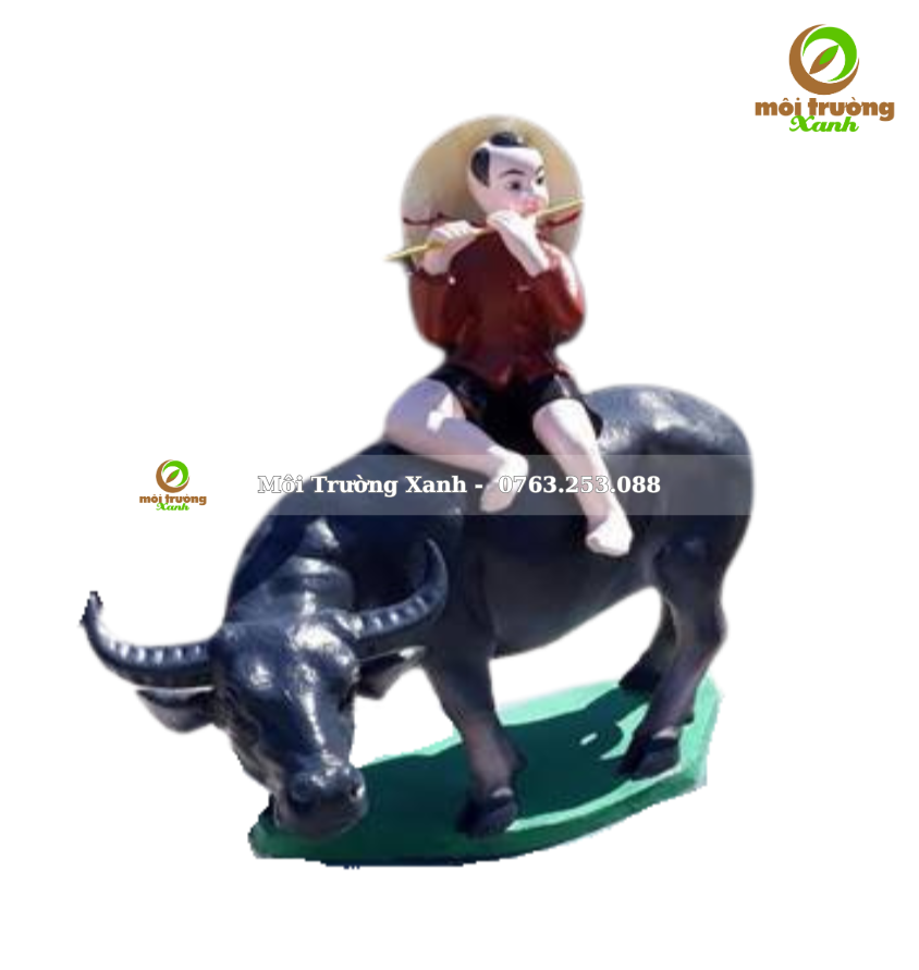 TƯỢNG TRÂU VÀ MỤC ĐỒNG - môi trường xanh