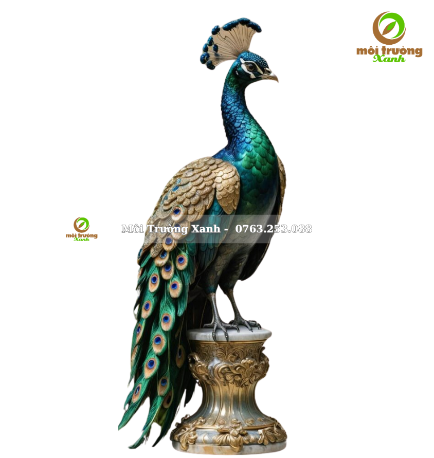 tượng con công 0763253088