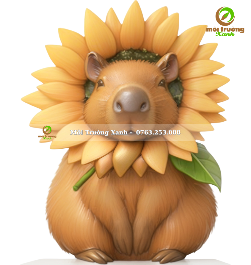 Capybara 3 (1.2X0.9m) - môi trường xanh