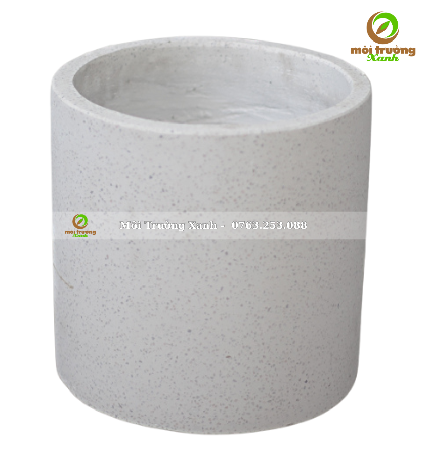 Chậu trụ tròn cao - môi trường xanh