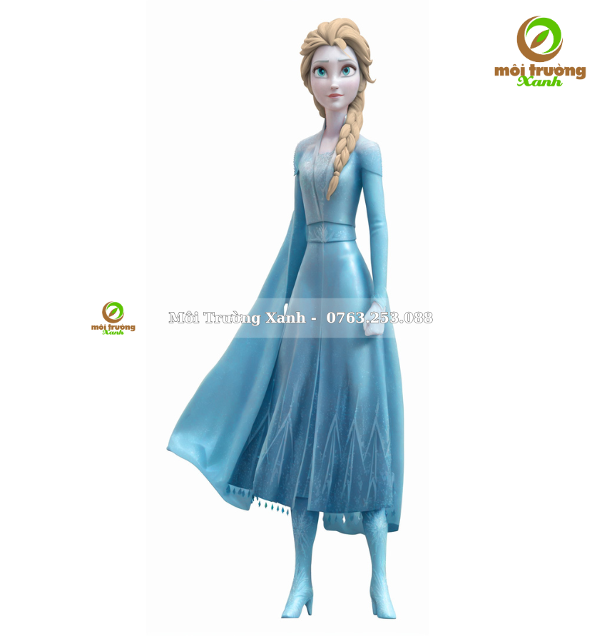 TƯỢNG NỮ HOÀNG BĂNG GIÁ - môi trường xanh