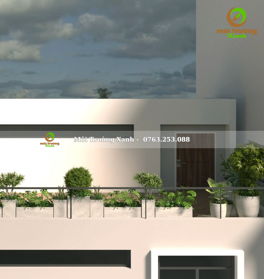 Tiểu cảnh ban công - môi trường xanh