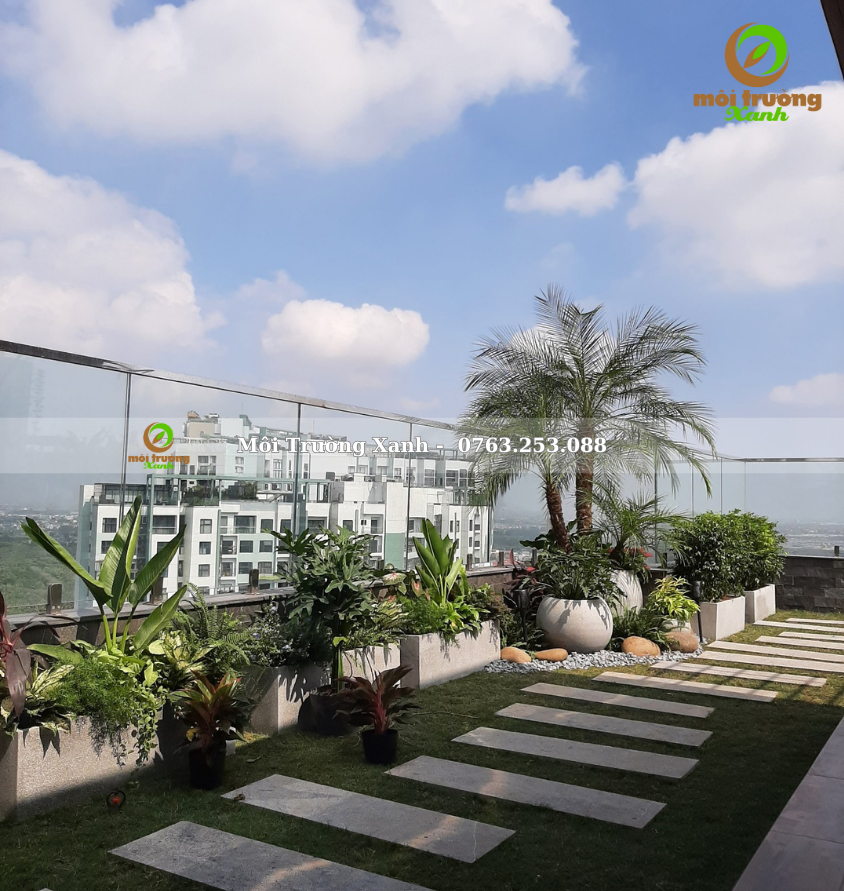 Tiểu cảnh ban công - môi trường xanh