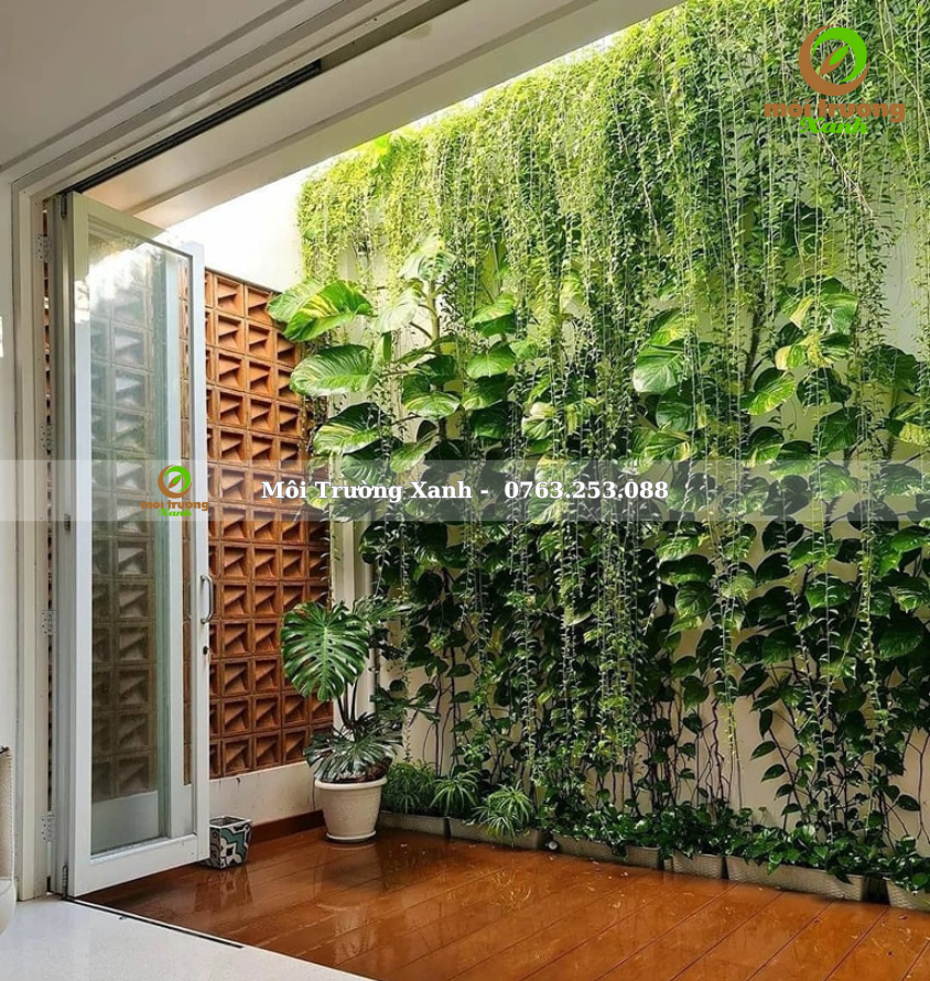 Tiểu cảnh sân vườn - môi trường xanh