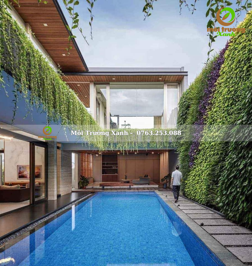 Tiểu cảnh sân vườn - môi trường xanh