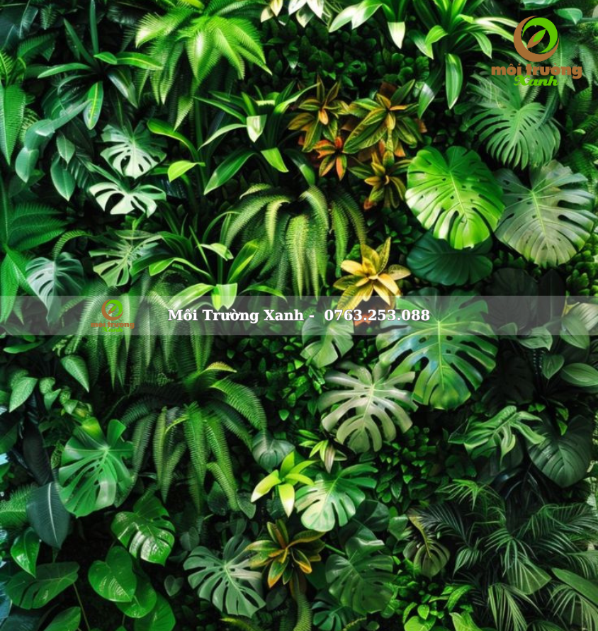 Tường cây - môi trường xanh