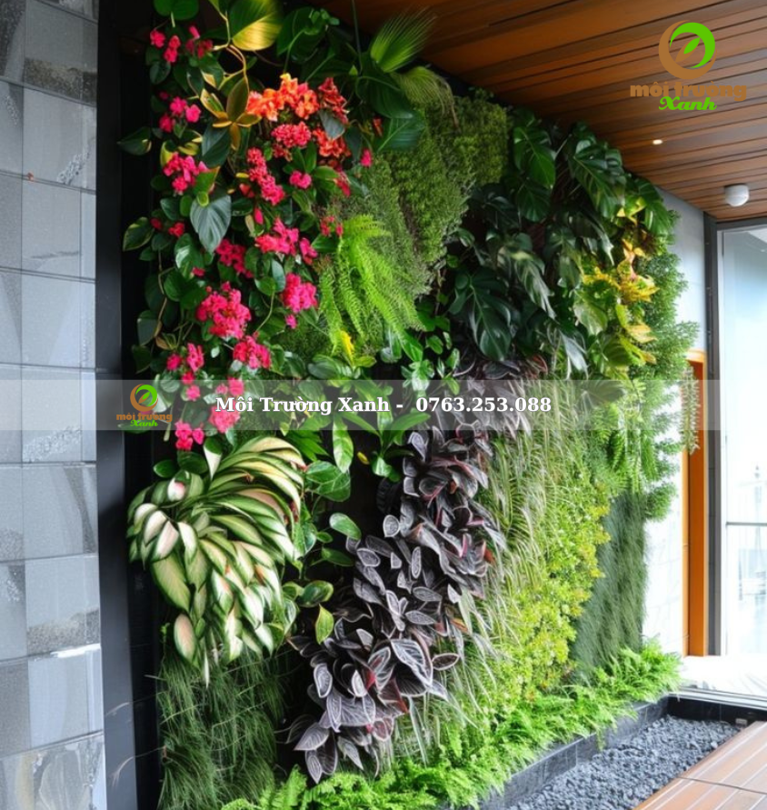 Tường cây - môi trường xanh