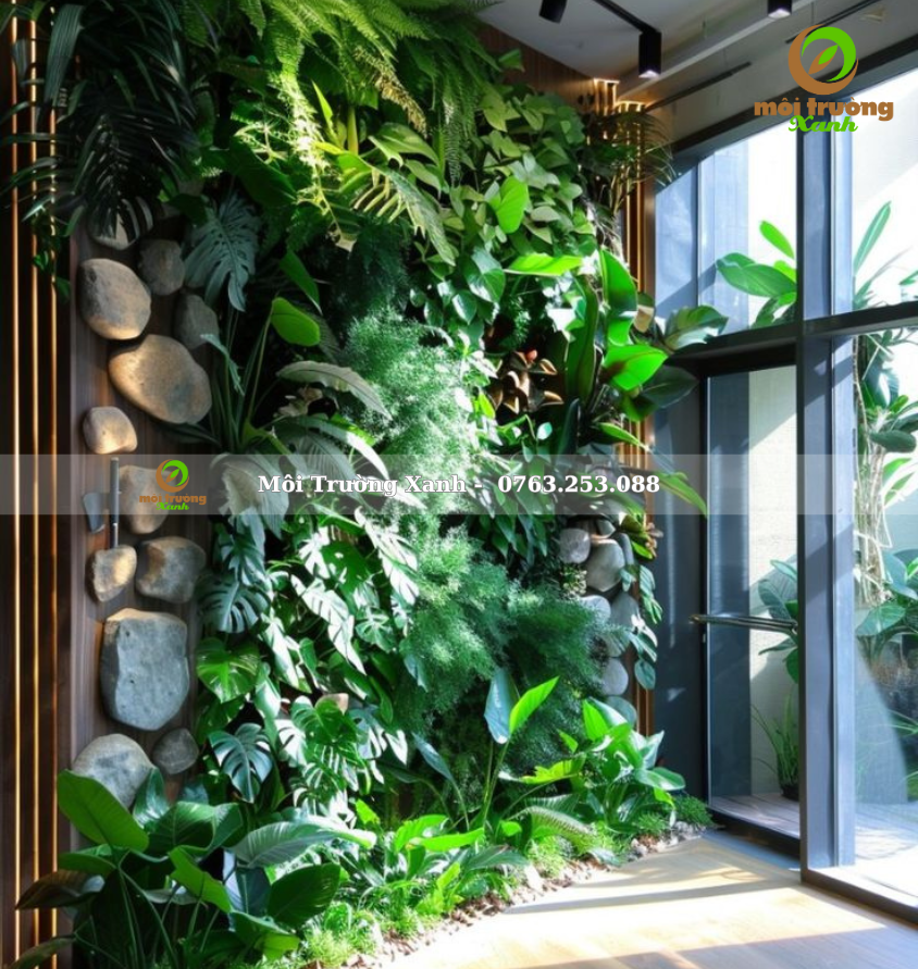 Tường cây - môi trường xanh