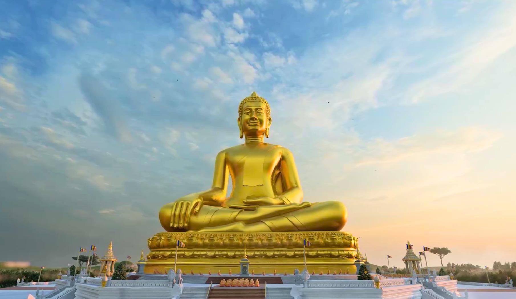 Độc đáo tượng Phật tại một số nước châu Á