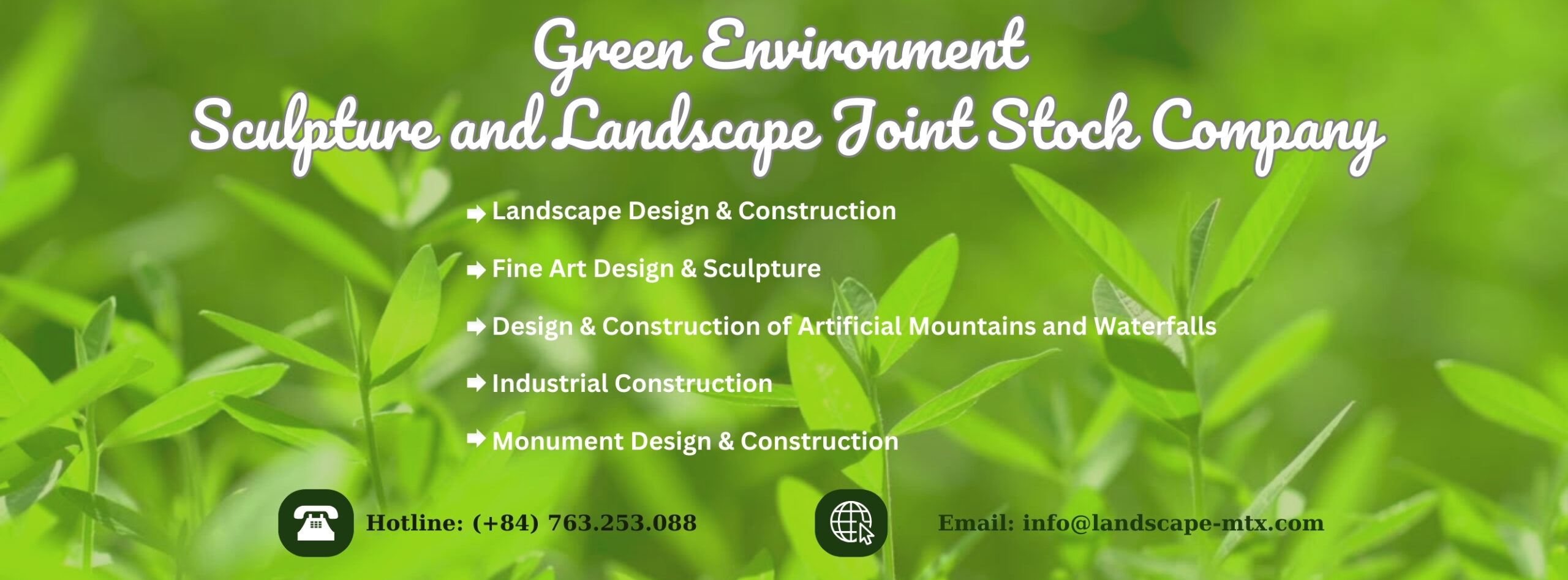 Green Environment Sculpture and Landscape Joint Stock Company