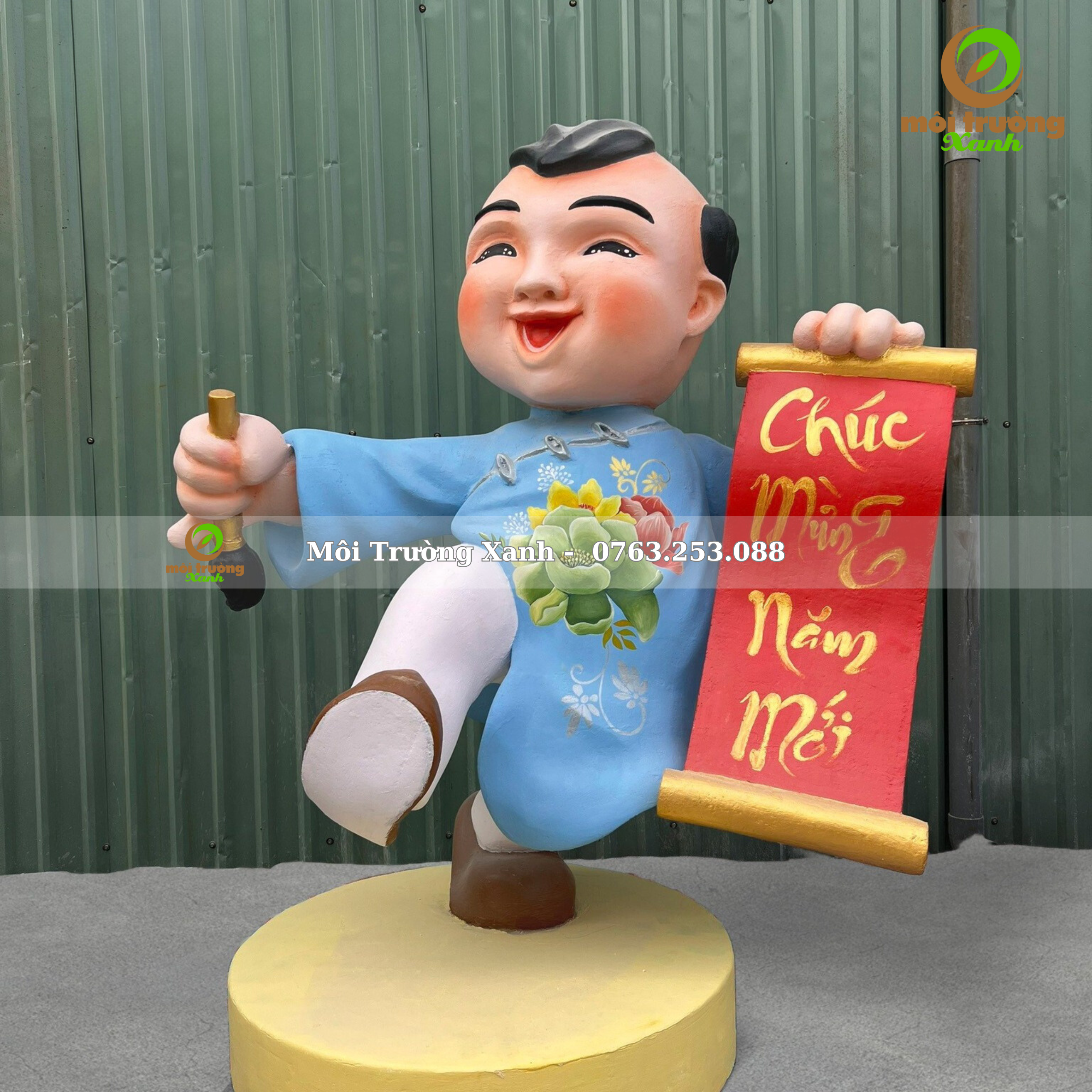 MÔ HÌNH MÂM NGŨ QUẢ TRANG TRÍ TẾT – Môi Trường Xanh – Độc quyền chỉ có tại Công Ty Cổ Phần Điêu Khắc và Cảnh Quan Môi Trường Xanh (Green Environment Sculpture and Landscape Joint Stock Company)