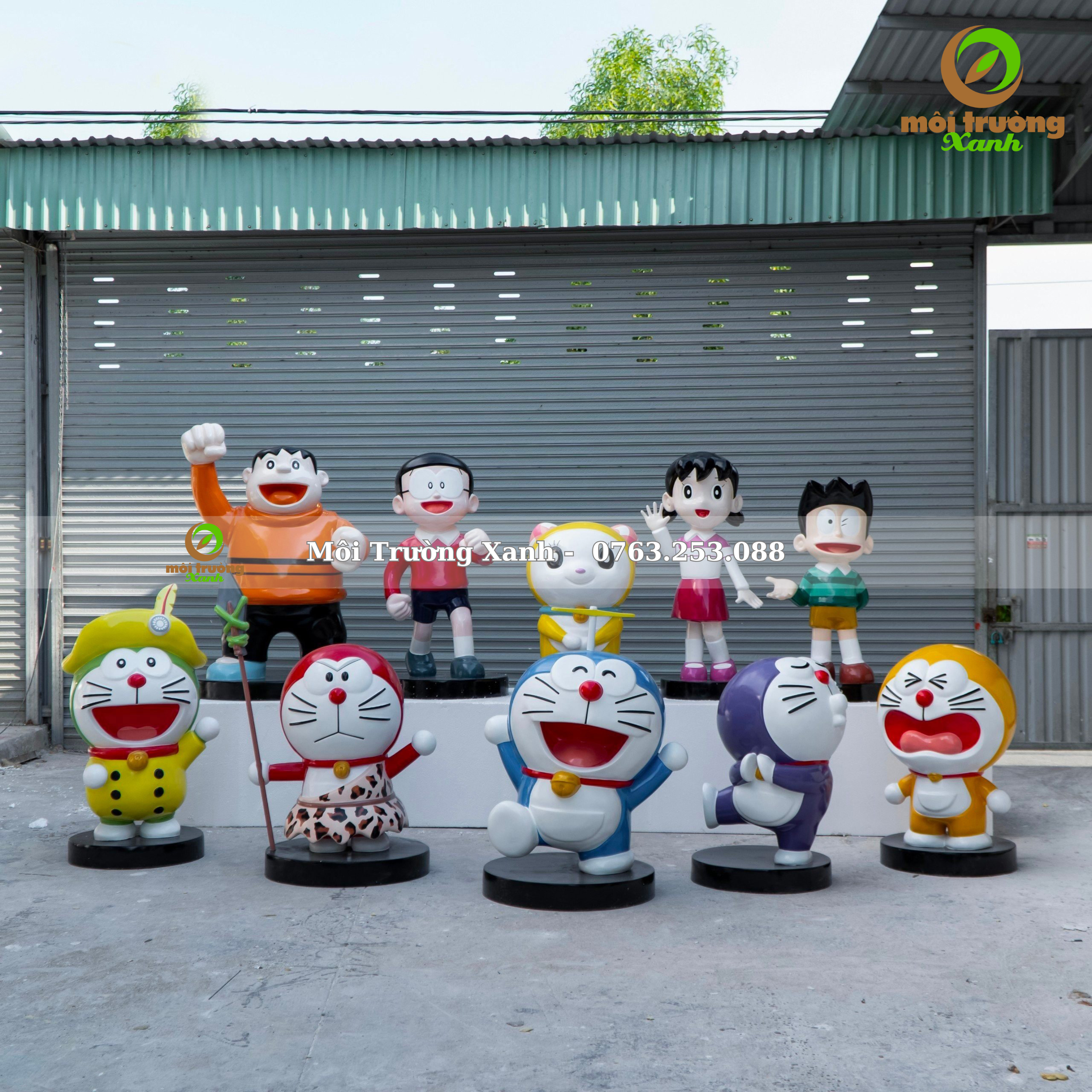 BỘ TƯỢNG HOẠT HÌNH DOREMON