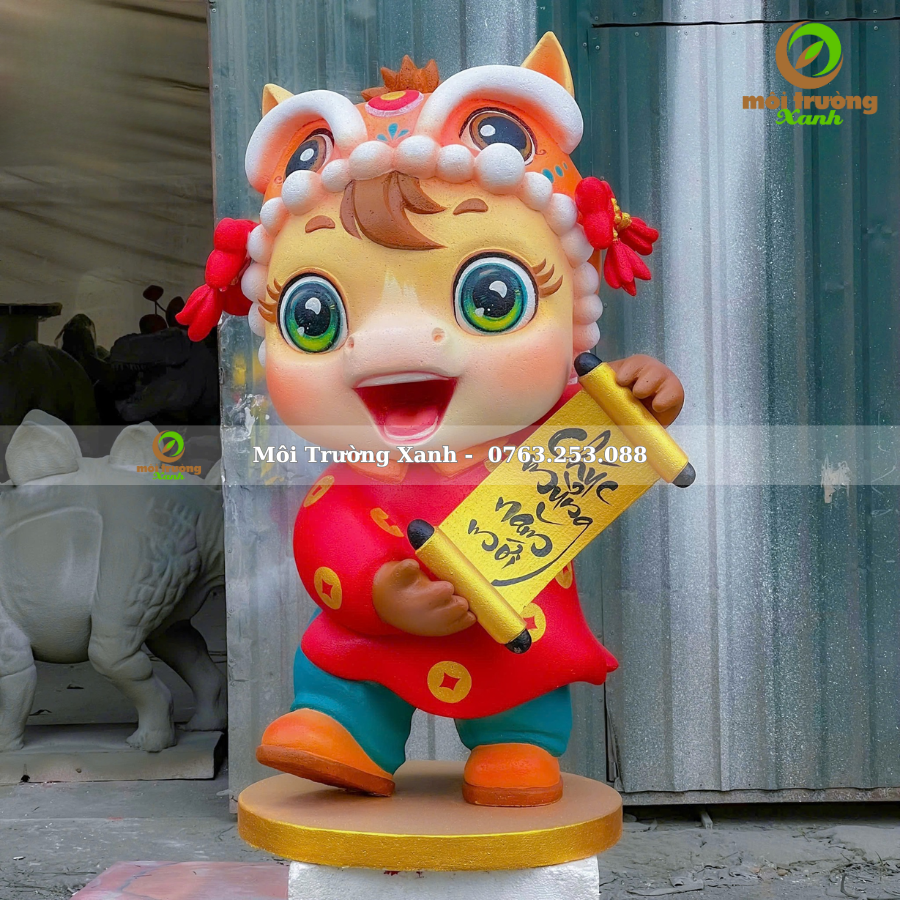 Đặt hàng nhanh qua Hotline/Zalo: Môi Trường Xanh (+84) 763253088 LINH VẬT NGỰA 2026 – Mô hình linh ngựa 2026 – Tượng ngựa – Môi Trường Xanh