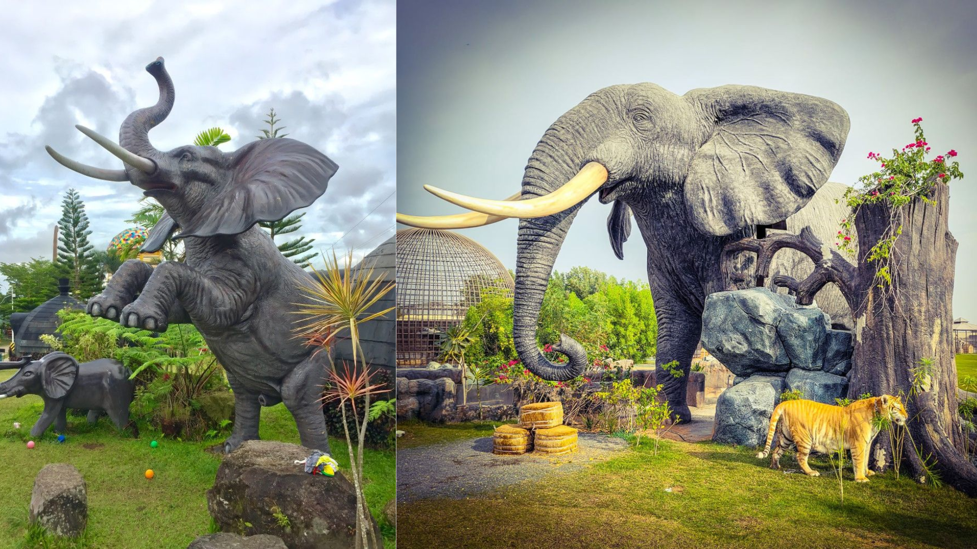 tượng xi măng Môi Trường Xanh